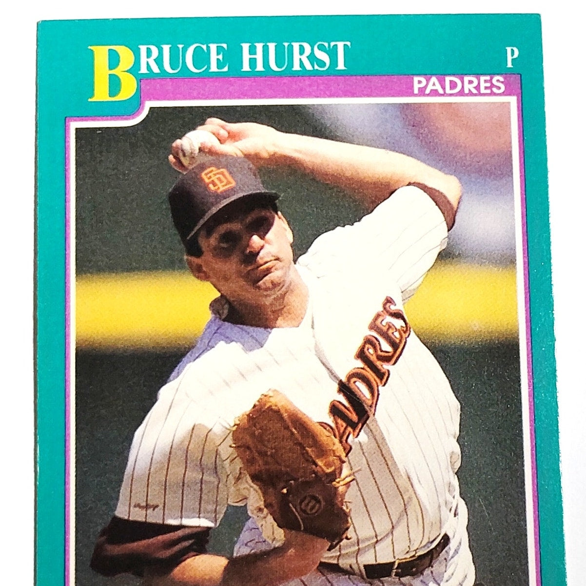 1991 Score Bruce Hurst #145 San Diego Padres Pitcher MLB Baseball Card NM