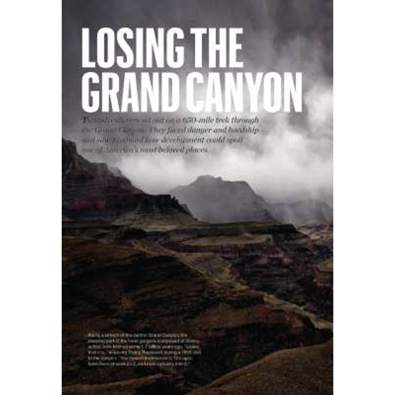 National Geographic SEP 2016, Grand Canyon, Fur Trade, Blindness Heat Wave &More