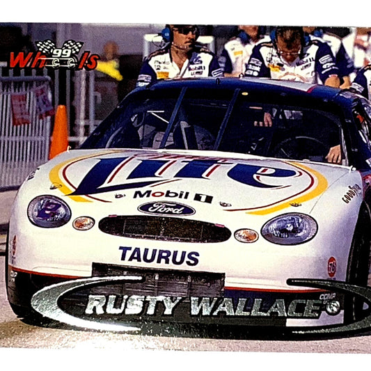 Rusty Wallace #2 Miller Lite Ford Taurus, 1999 Wheels #55 NASCAR Winston Cup NM+
