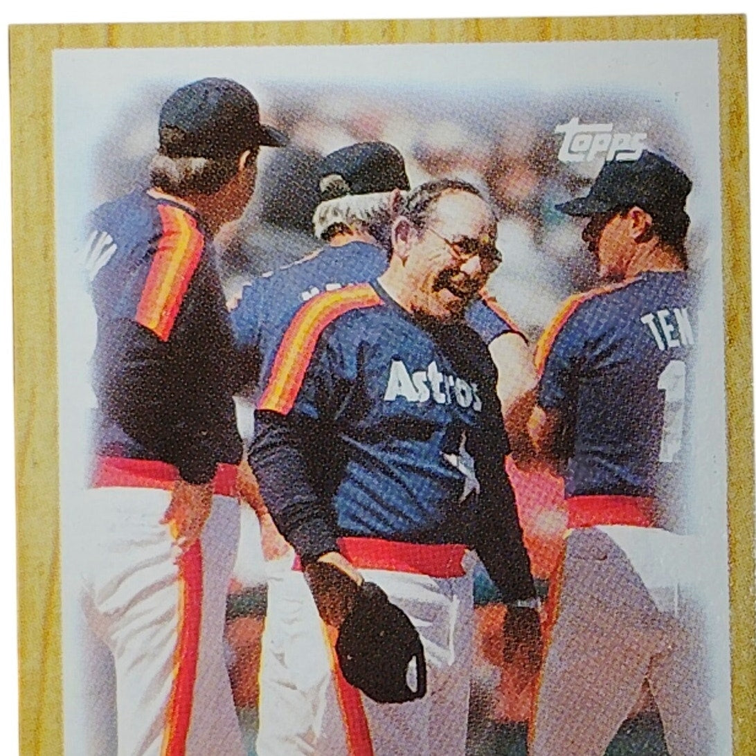1987 Topps #531 Astros Leaders Houston Astros Team Leaders - VG/EX