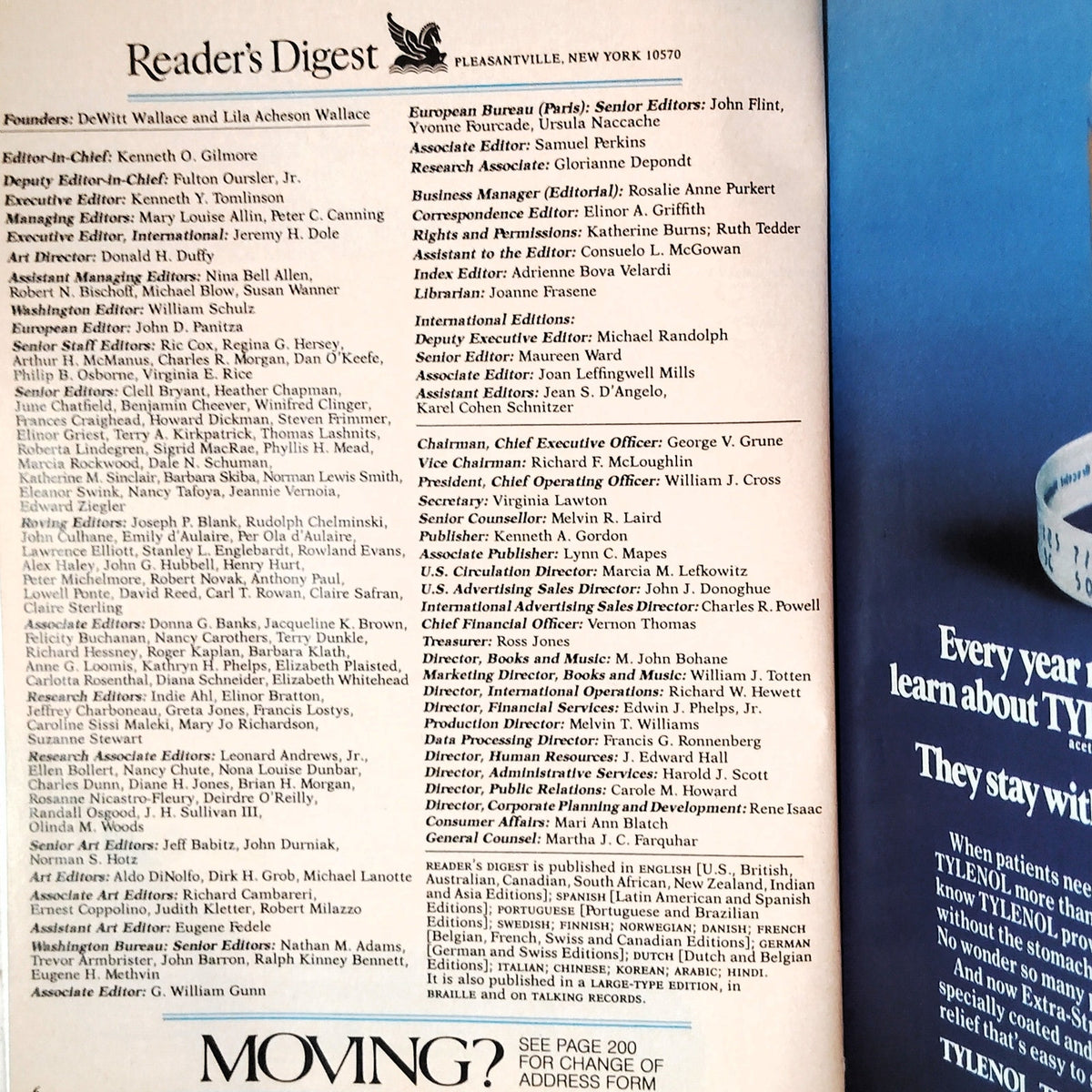 Reader's Digest January 1987 Vintage Magazine - Can Cocaine Conquer America?