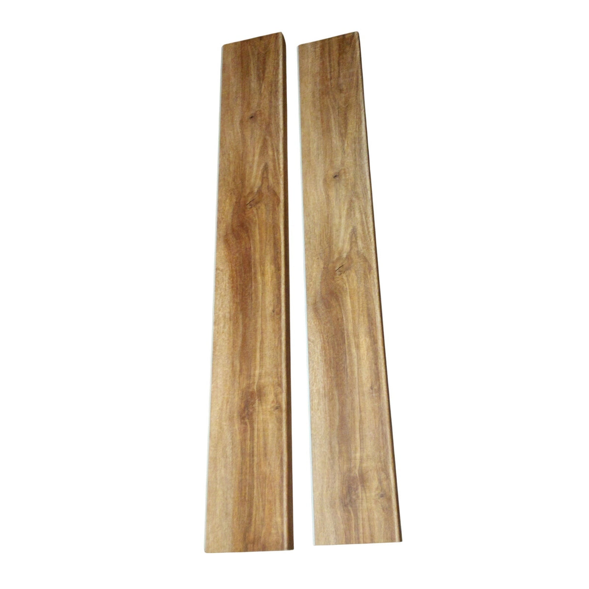 Step Solution Butler Hickory Vinyl Stair Tread 2-Pack 46 in. x 7 in. Non-Slip