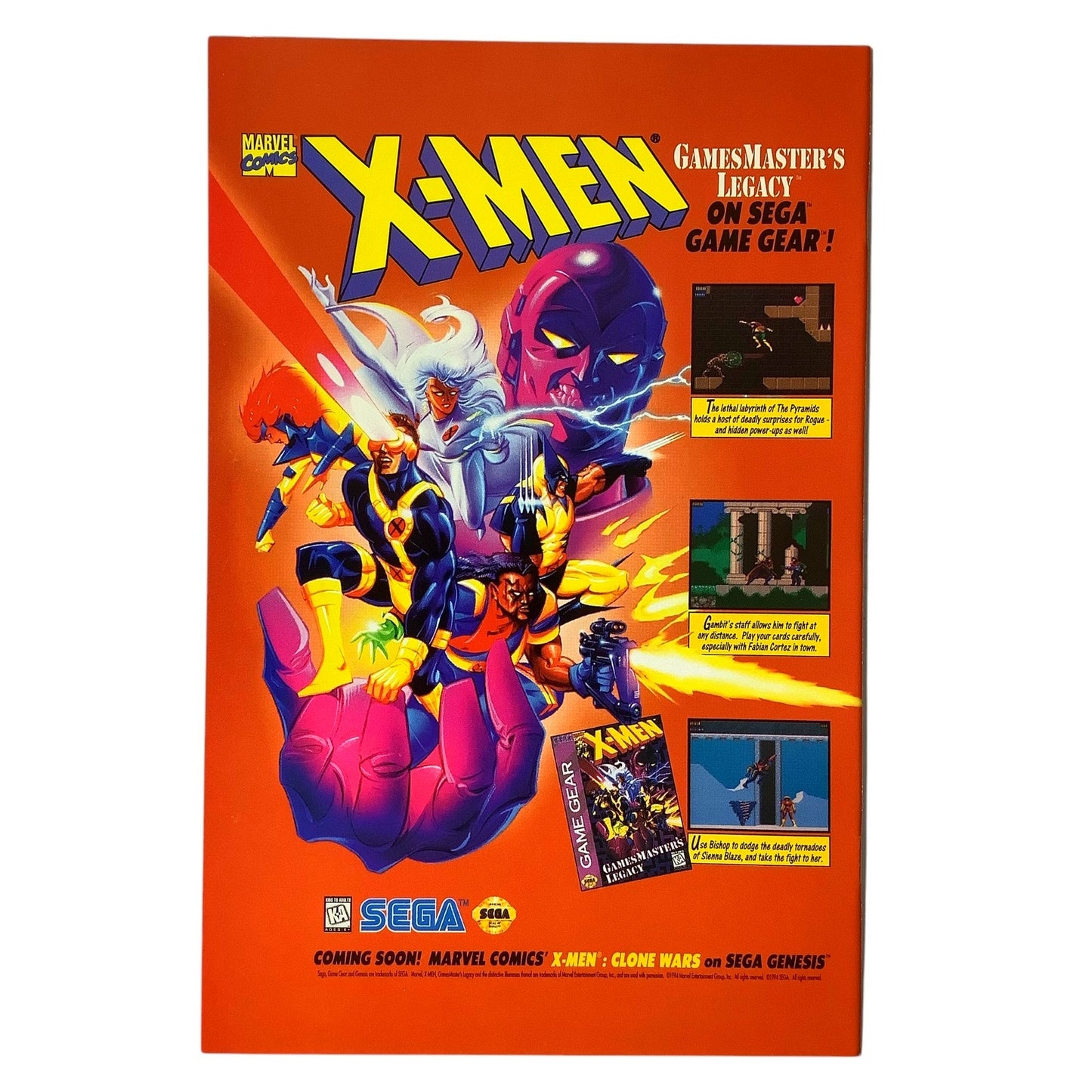 Marvel Comic's X-Man Deluxe #2 Age of Apocalypse: Part 2 of 4, Apr 1995, NM+ 9.6
