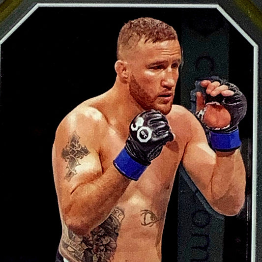Justin Gaethju, UFC Lightweight, Card 104, 2024 Topps Chrome UFC, NM+