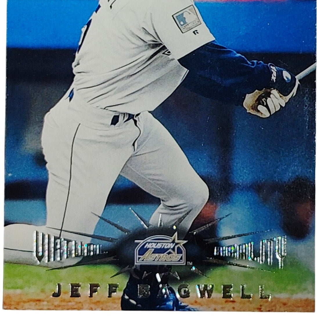 1995 Stadium Club #198 Jeff Bagwell Virtual Reality Houston Astros 1B - VG/EX