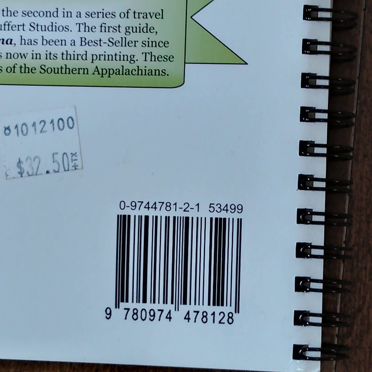 Scenic Tennessee: Travel Guide to Hidden Natural Treasures - Signed by Author