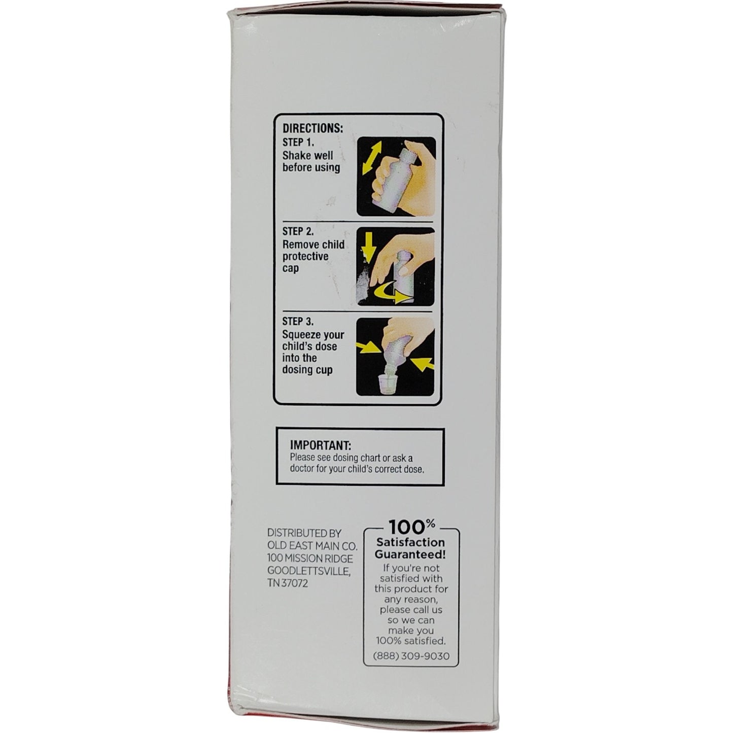 DG Health Children’s Pain Relief – Cherry Liquid – 8 fl oz – Exp. 03/2026