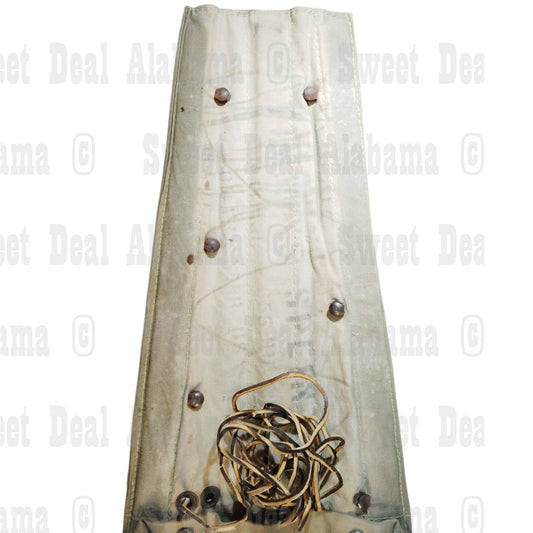 WWII USGI Canvas Splint Wrap (SPATS) – 18"H w/ Lace, Field Medical Gear