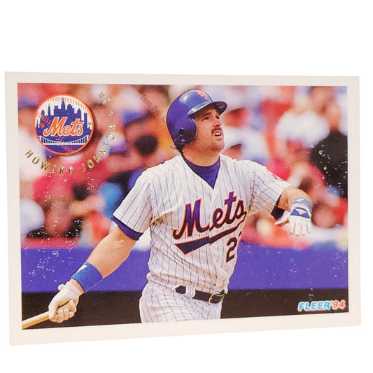 Howard Johnson, New York Mets, #568, 1994 Fleer Baseball Collector's Card