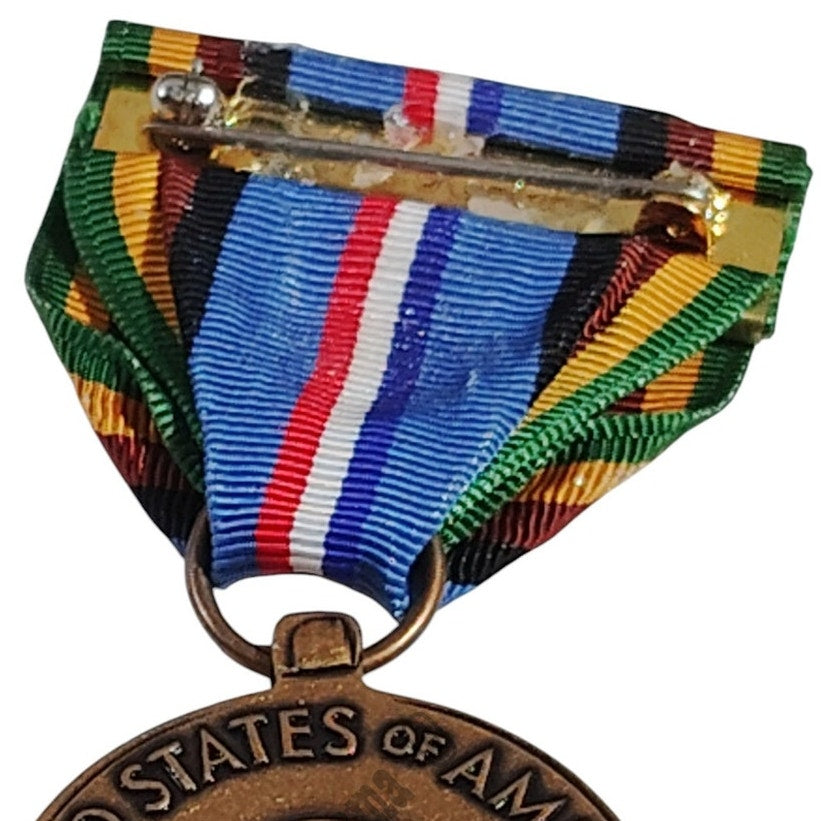 Armed Forces Expeditionary Service Medal w/ Pinback, 1-1/4"D x 2-7/8"H Overall