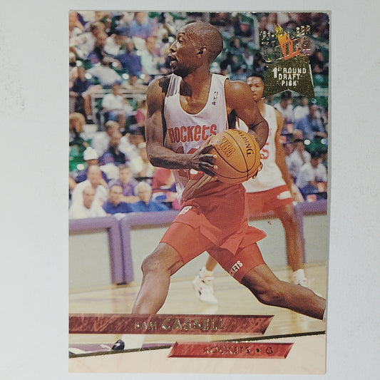 1993-94 Ultra Sam Cassell Card No. 72 – Draft Pick – Rockets – VG/EX