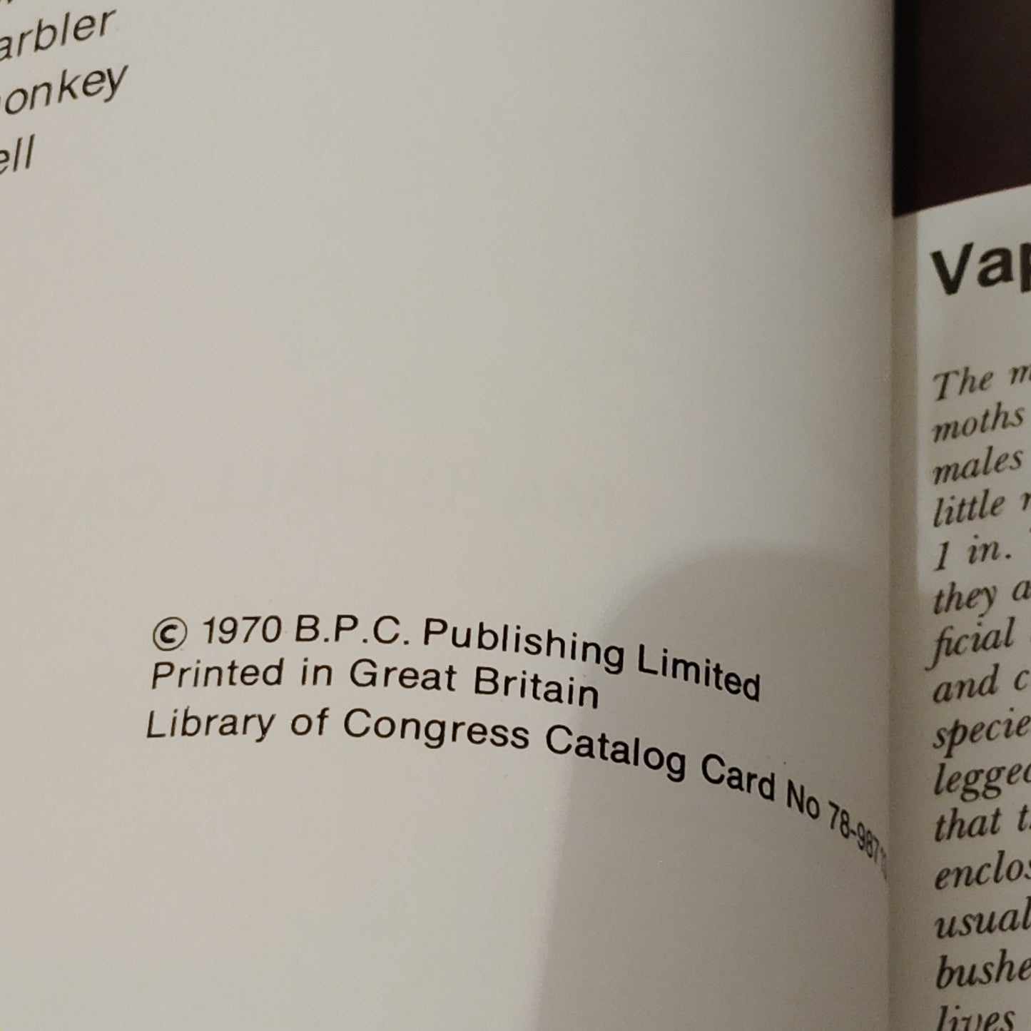 1970 International Wildlife Encyclopedia 20‑Volume Set Burton Vintage Estate