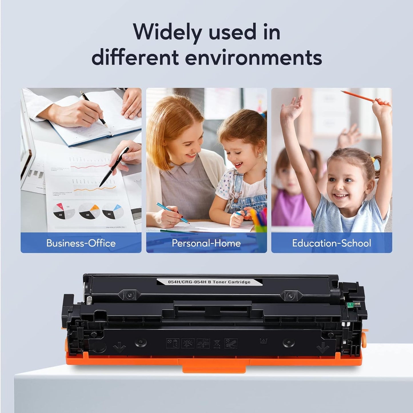 Compatible Toner Replacement For Canon 054 054H CRG-054 in Image Class Models