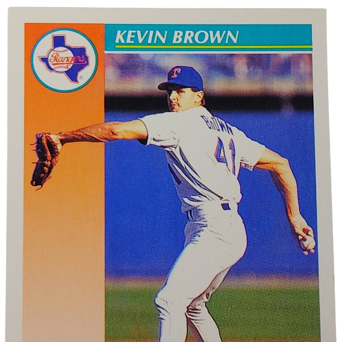 1992 Score Kevin Brown #709 Texas Rangers Pitcher Baseball Card NM