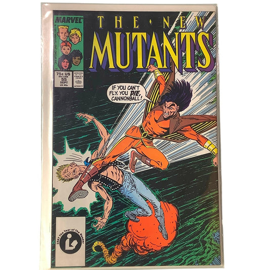 New Mutants #55, September 1987, Marvel Comics, NM 9.4
