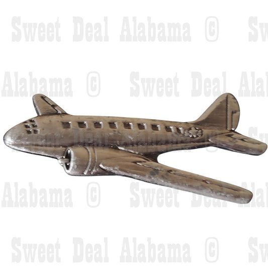 Curtiss C-46 Commando Airplane Hat, Lapel, Brooch Collectors Pin 1-1/4"W x 1/2"H