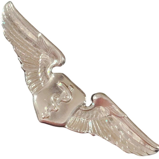 U.S. Air Force Flight Surgeon Wings Pin, Mirror Finish, 3'W x 7/8"H, NIP