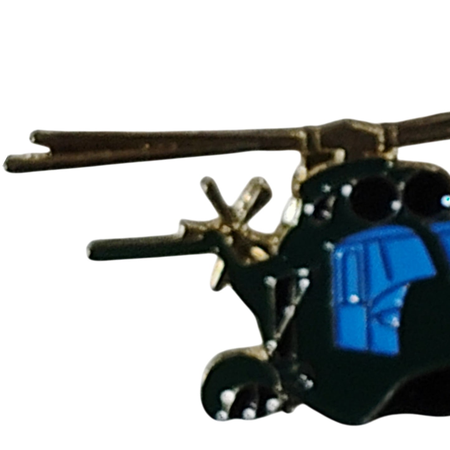 CH-3 Sea King Hat Lapel Brooch Pin - Amphibious Helicopter Design, 1-7/8" x 1"