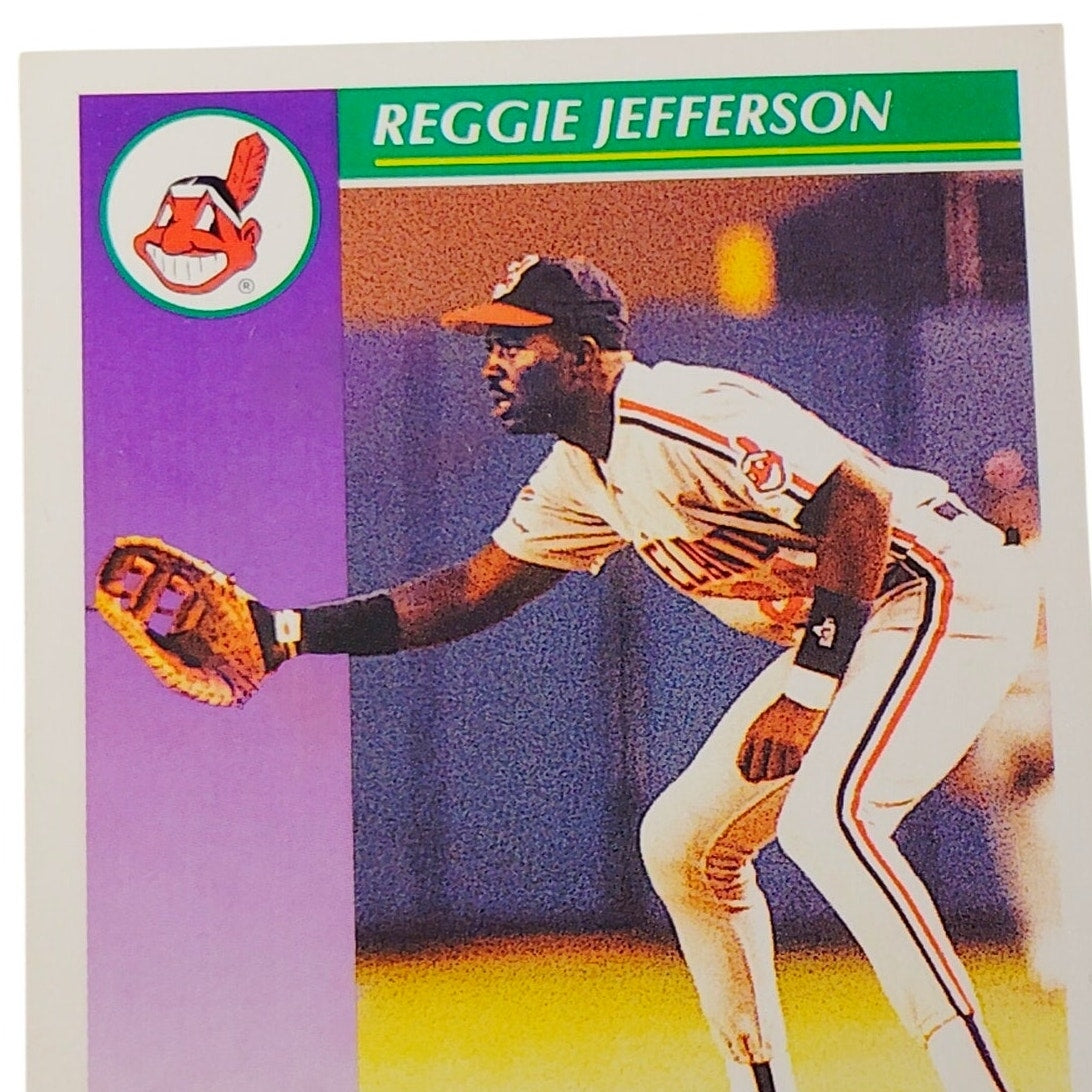 1992 Score Reggie Jefferson #409 Cleveland Indians Rookie Prospect 1B NM
