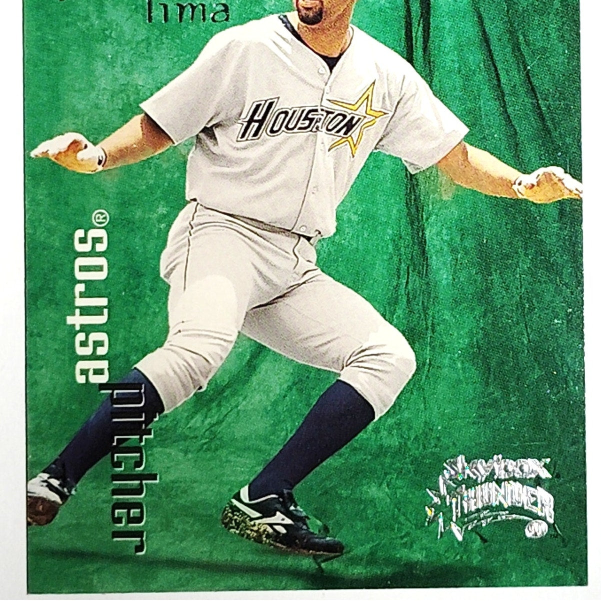 1999 SkyBox Thunder José Lima,  Pitcher VG/EX, Card #70, Houston Astros