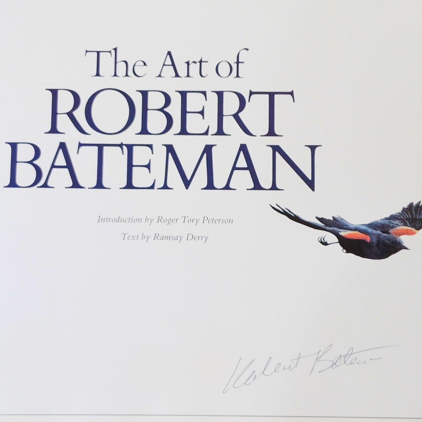 The Art of Robert Bateman 1981 Hardcover Signed Artist 12.25" x 11.5"