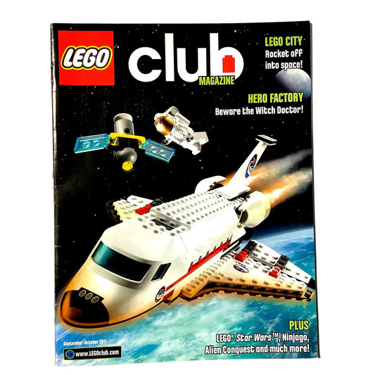 Lego Club Magazine, Rocket off into Space, Star Wars, Sept/Oct 2011, NM 9.4