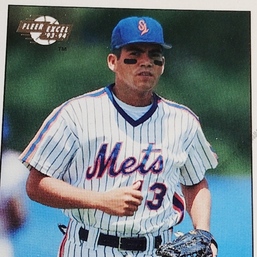 Edgardo Alfonzo, St. Lucie Mets, No. 232,  93-94 Fleer Excel Minor Leagues