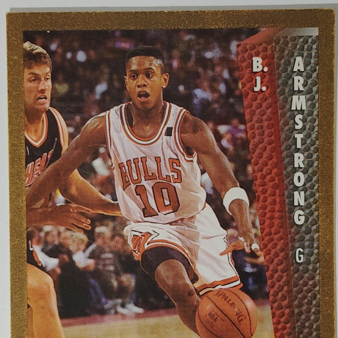 1992–93 Fleer B.J. Armstrong #28 – Chicago Bulls – Guard