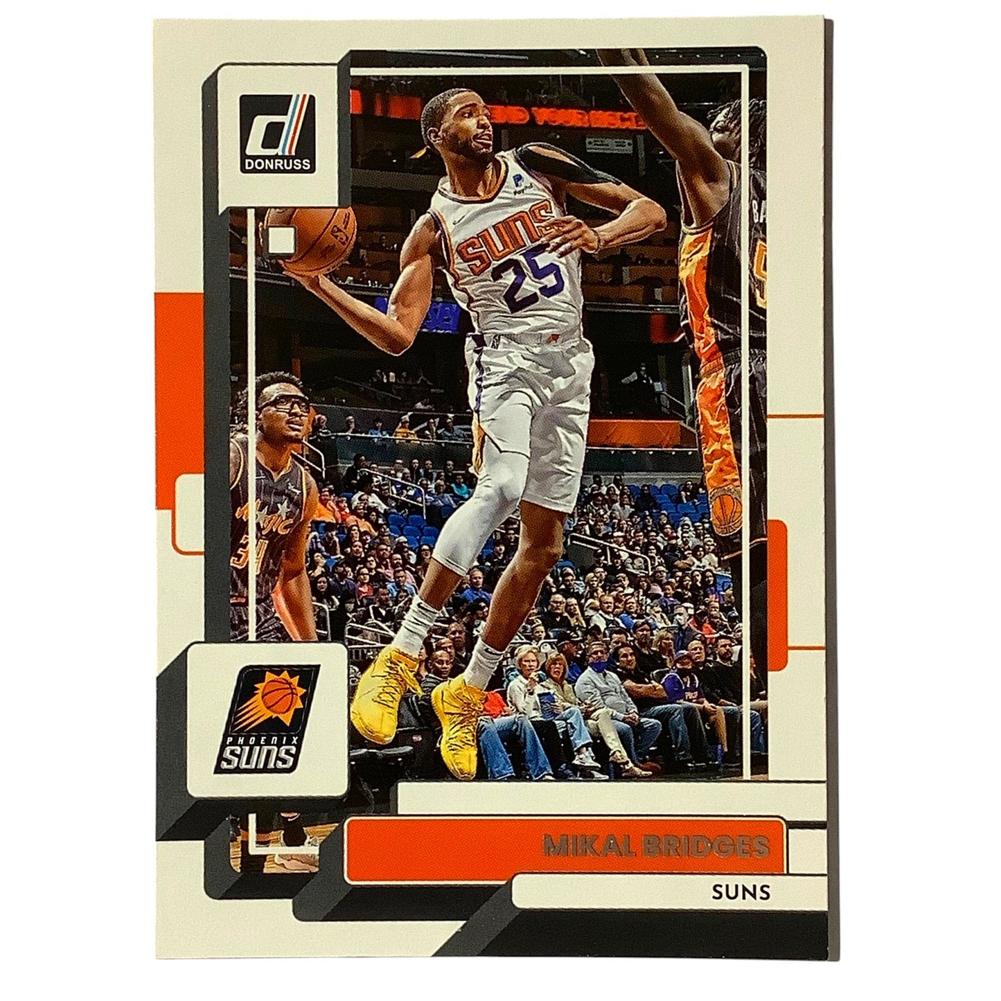 Mikal Bridges, Card #135, Phoenix Suns, 2022-23 NBA Panini Donruss