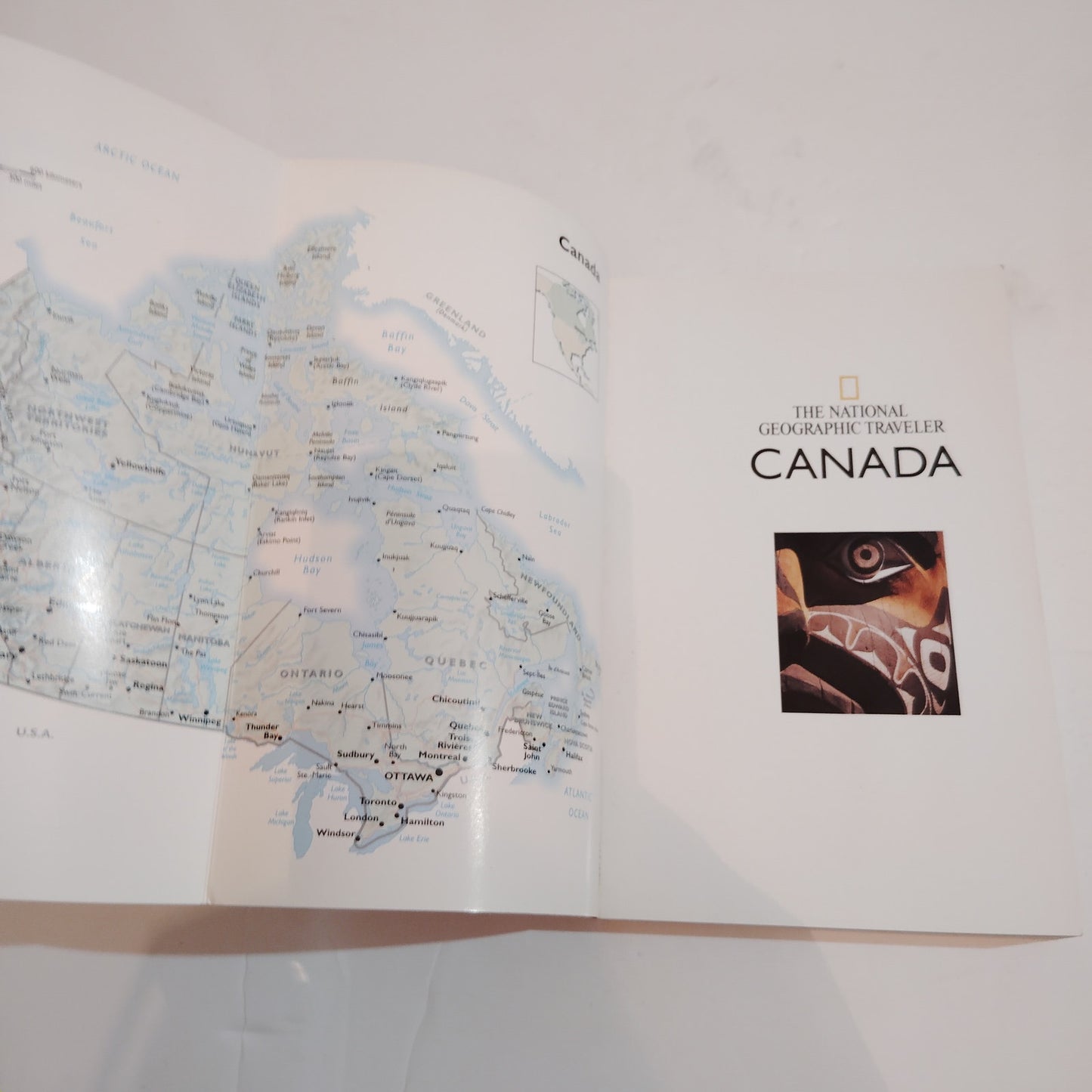 National Geographic Traveler Canada - Vintage 1999 Edition Paperback Guidebook