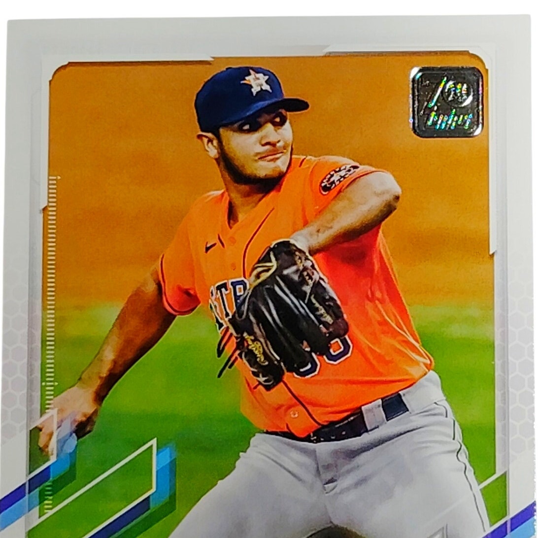 2021 Topps Update Nivaldo Rodriguez RC Houston Astros Pitcher Card #US107 VG/EX