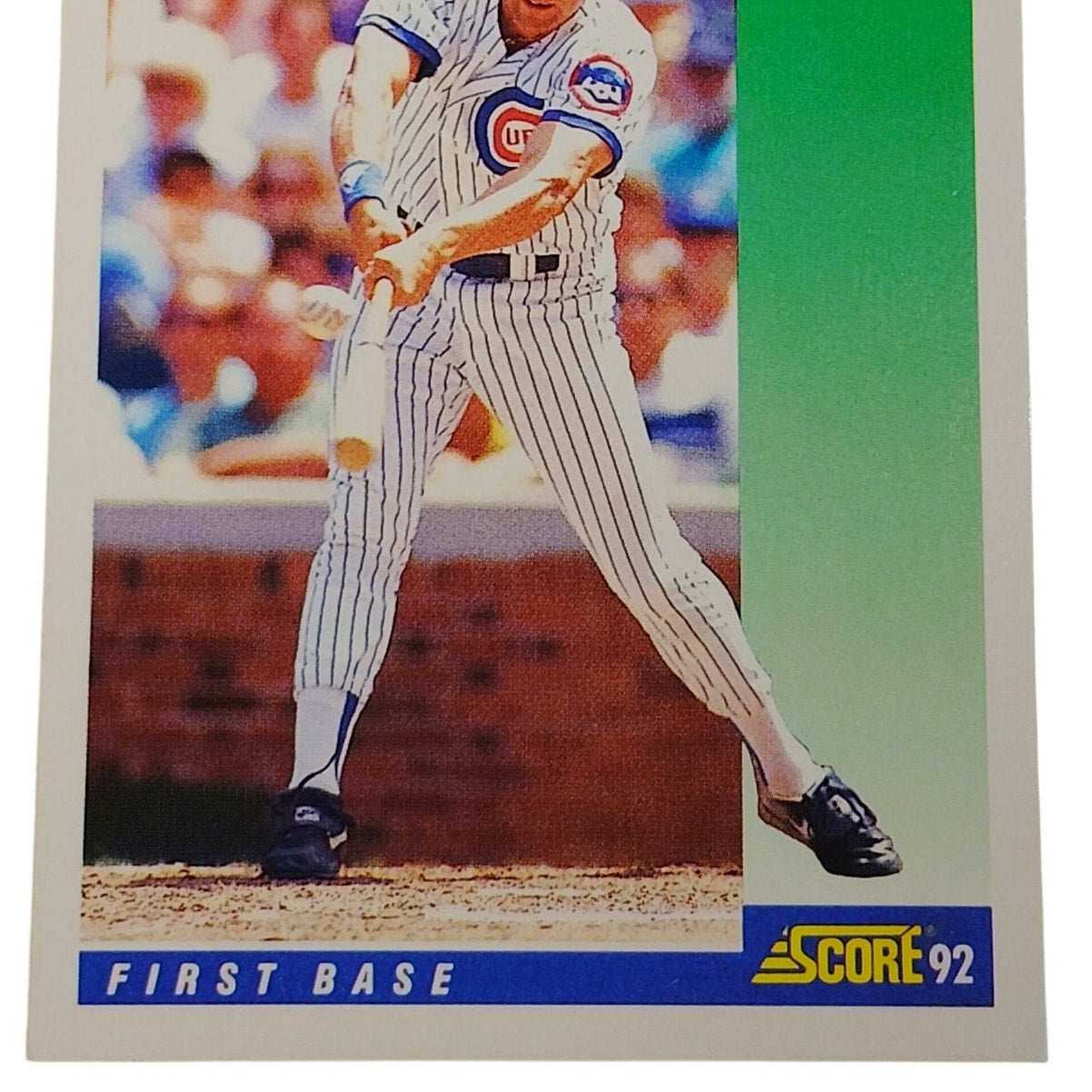 1992 Score Mark Grace #445 Chicago Cubs First Baseman MLB Baseball NM
