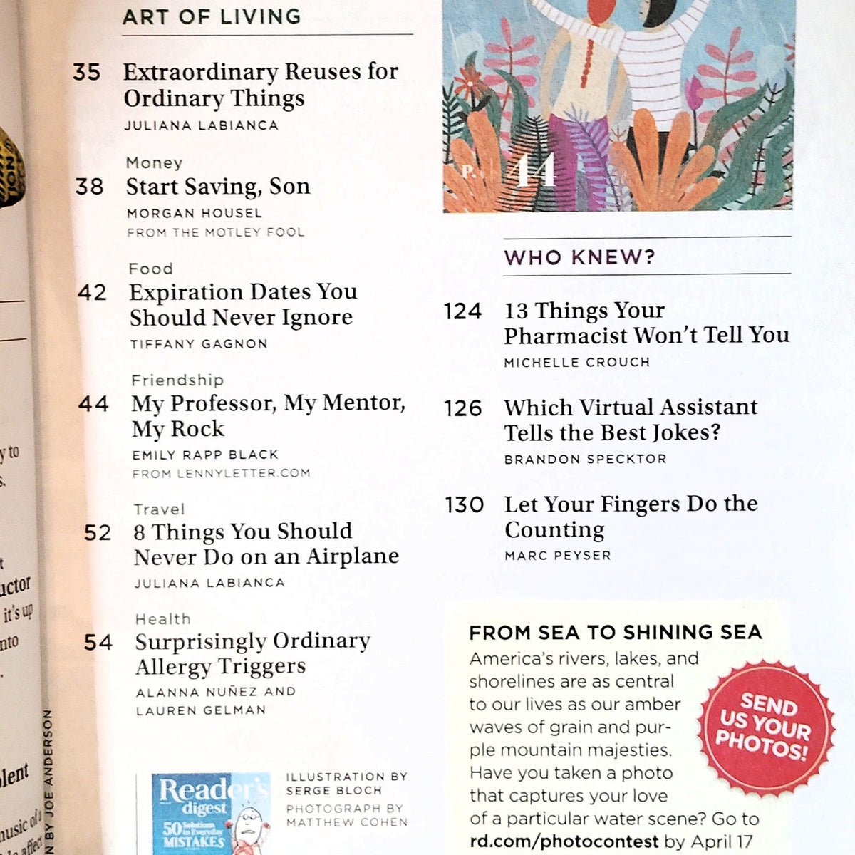 Reader's Digest April 2017 Back Issue - 50 Solutions to Everyday Mistakes