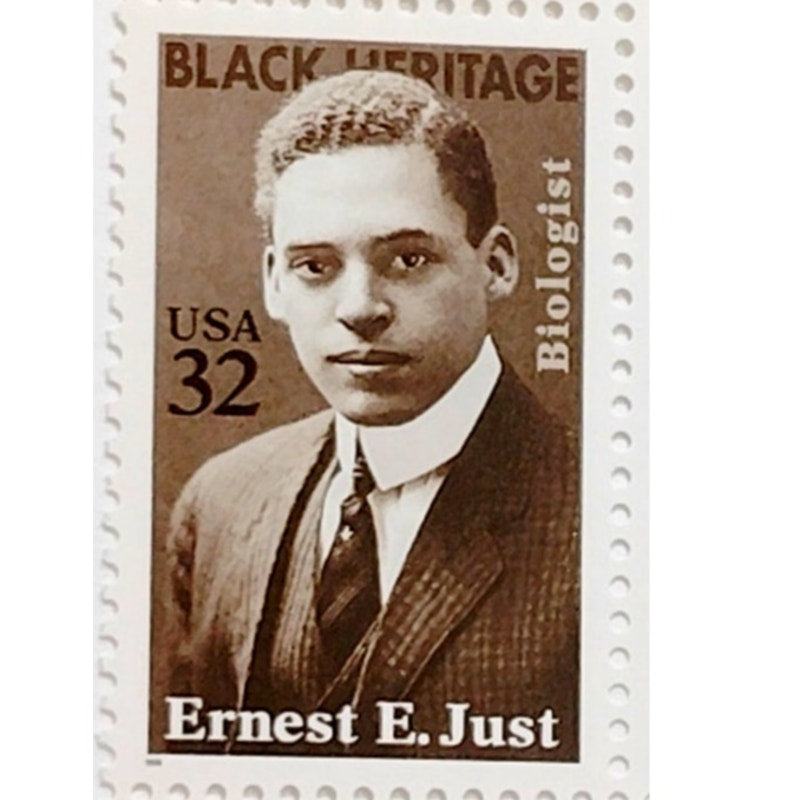 Block of 4 – 1996 USA 32¢ Ernest E. Just MNH Scott 3058 Plate Block
