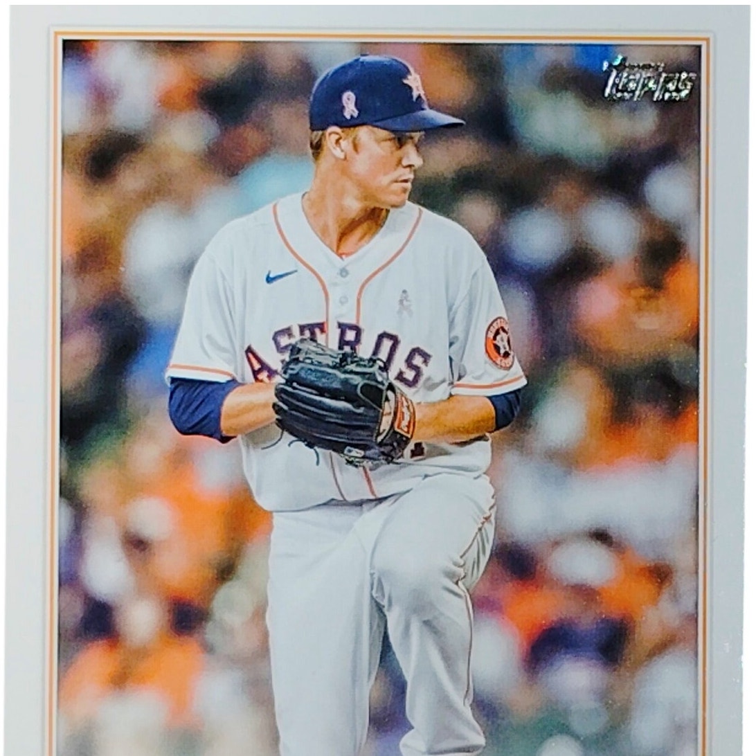 2022 Topps #51 Zack Greinke Houston Astros Pitcher - VG/EX