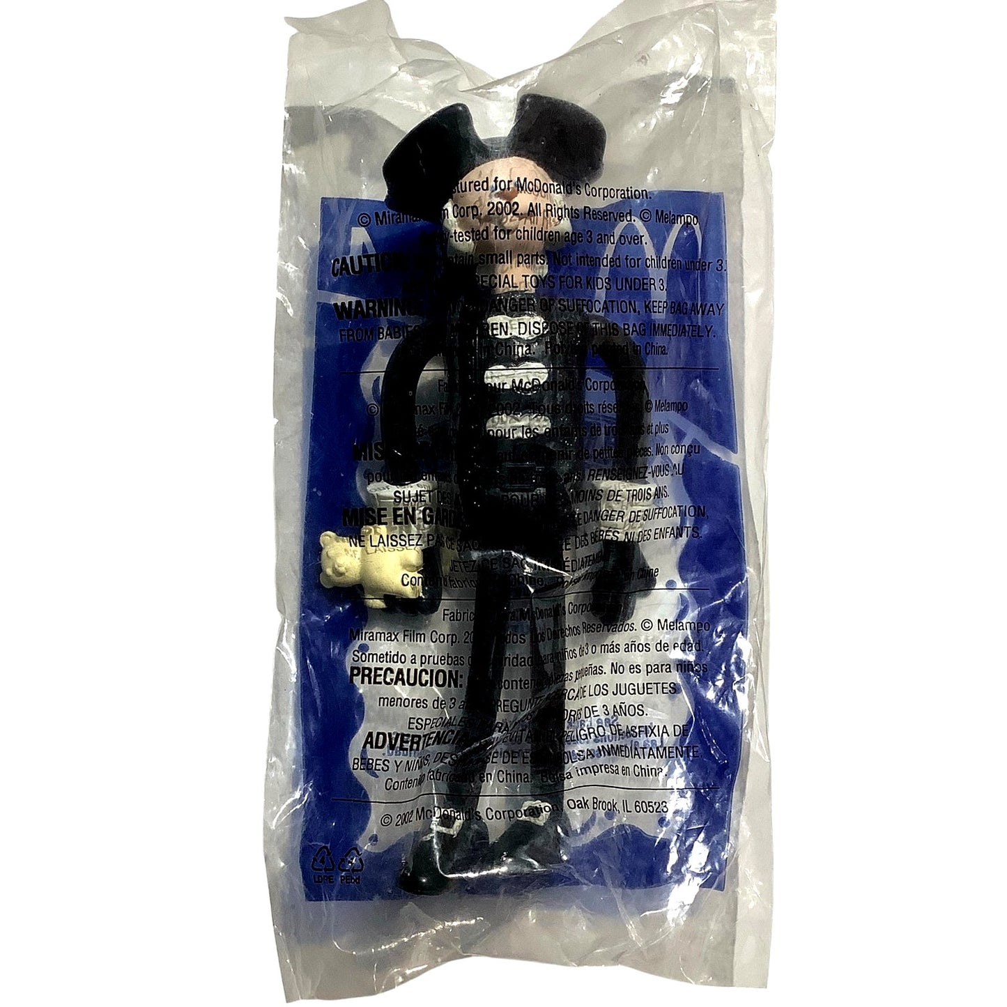 Disney's Pinocchio - Medoro Collectible Figure, McDonald's 2002 Premium, NIP