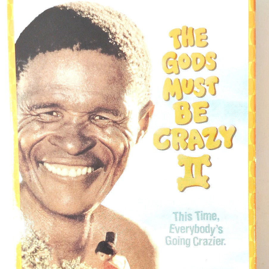 The Gods Must Be Crazy II VHS 1990 N!xau Jamie Uys Comedy Adventure Sony