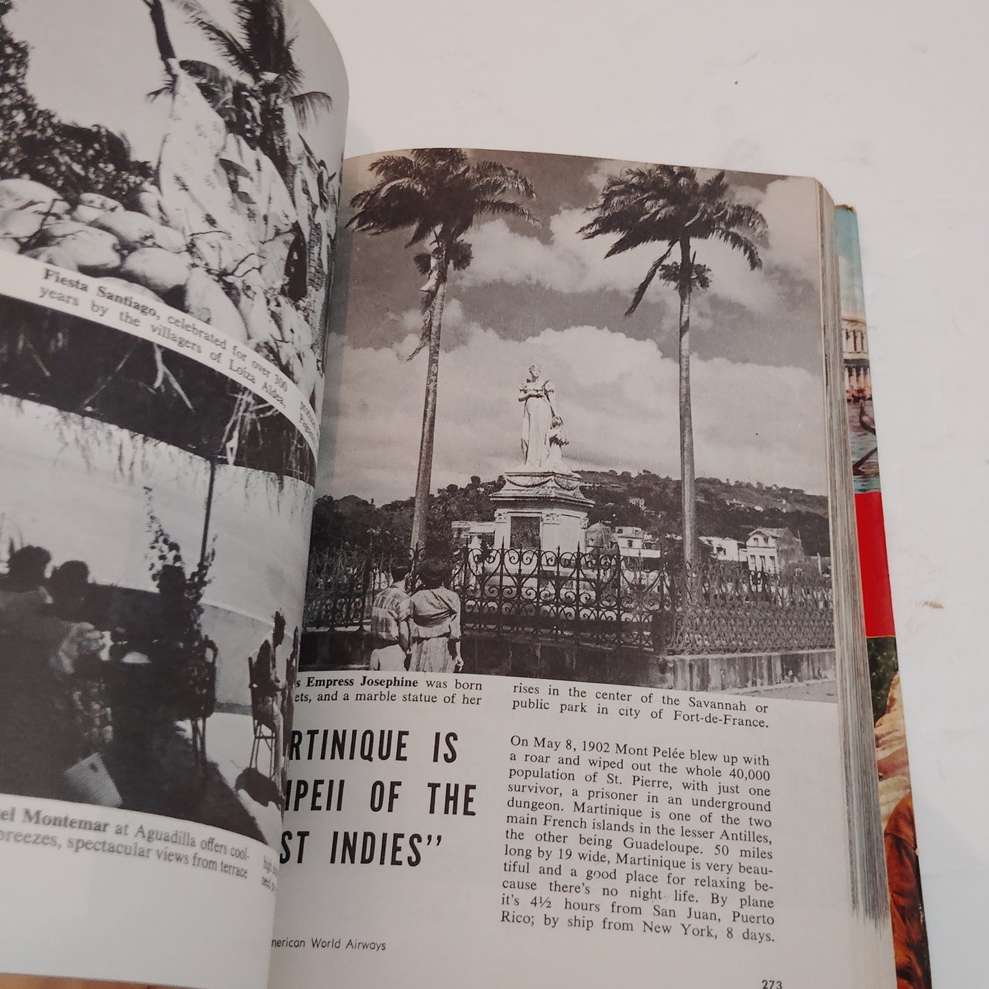 Around the World in 2000 Pictures 1959 Hardcover Excellent Condition Doubleday