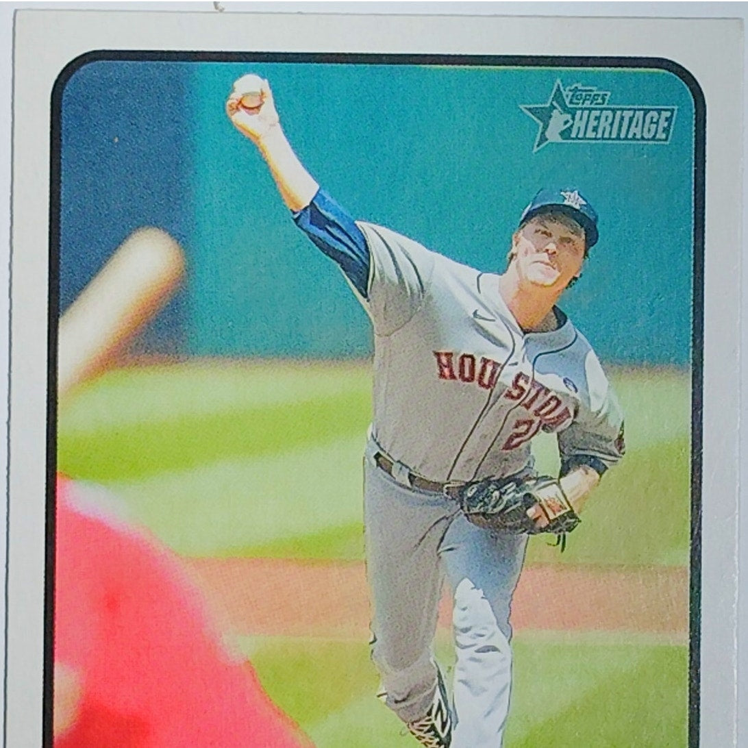 2022 Topps Heritage Zack Greinke 187 Houston Astros Pitcher Baseball VG/EX