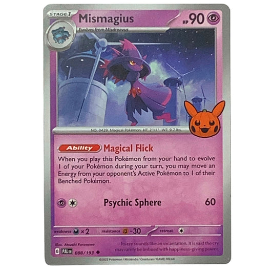 Pokémon Trick or Trade 2023 Mismagius 88/193,  2023, Illus. Atsushi Furusawa