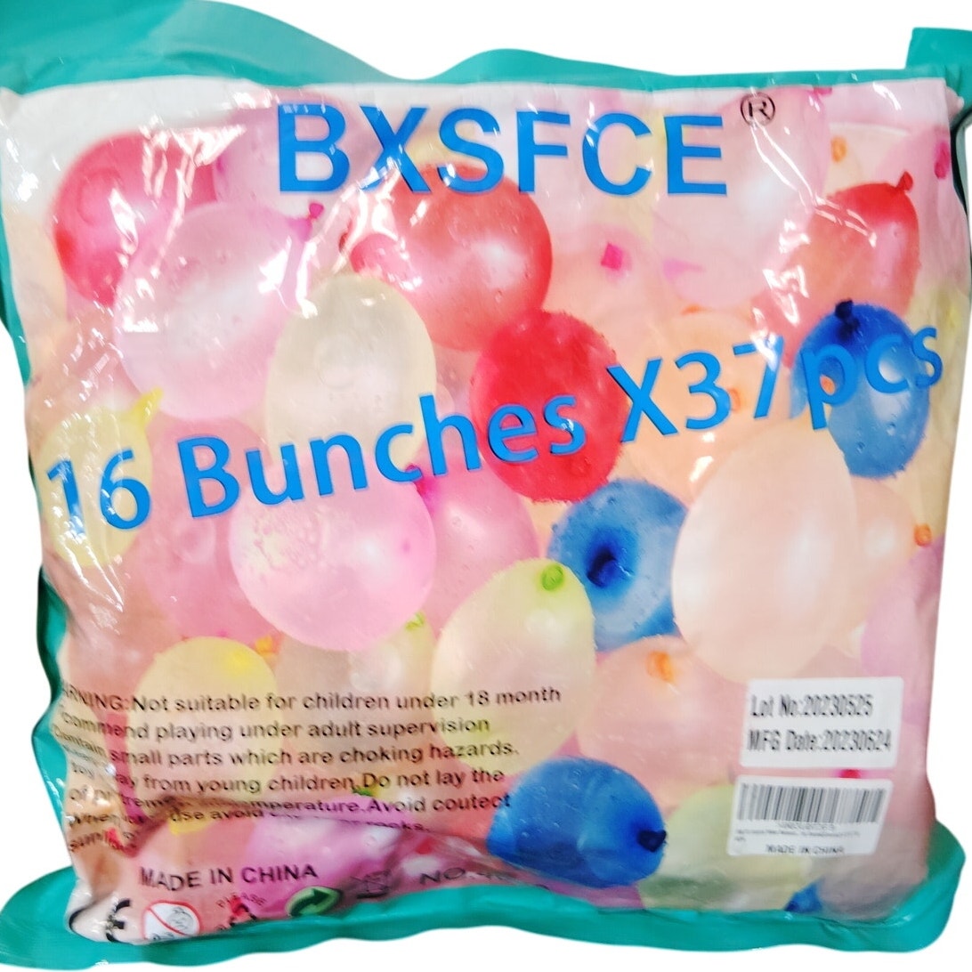 596 PCS Summer Fun Water Balloons for Kids Adults, Quick Fill Water Balloons Set
