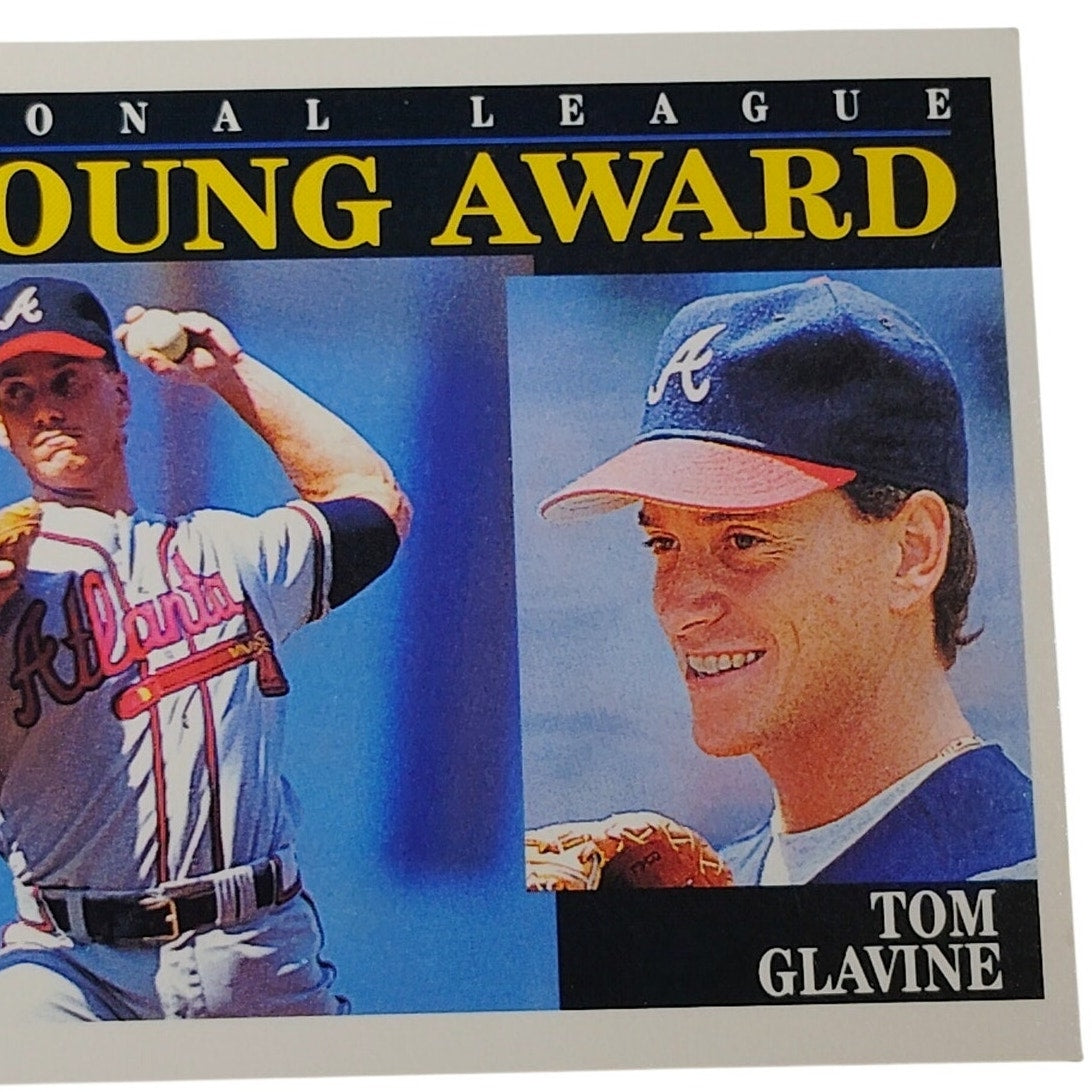 1992 Score Tom Glavine #791 Atlanta Braves Cy Young MLB Baseball Card NM