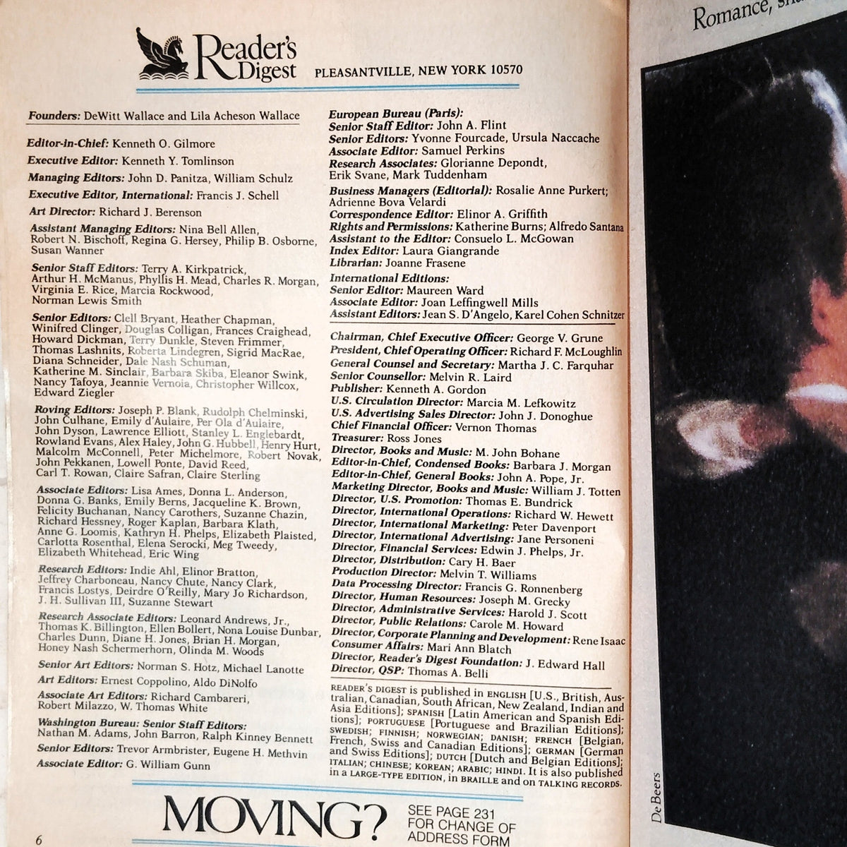 Reader's Digest June 1988 Vintage Magazine Back Issue 67th Year, Greg Louganis
