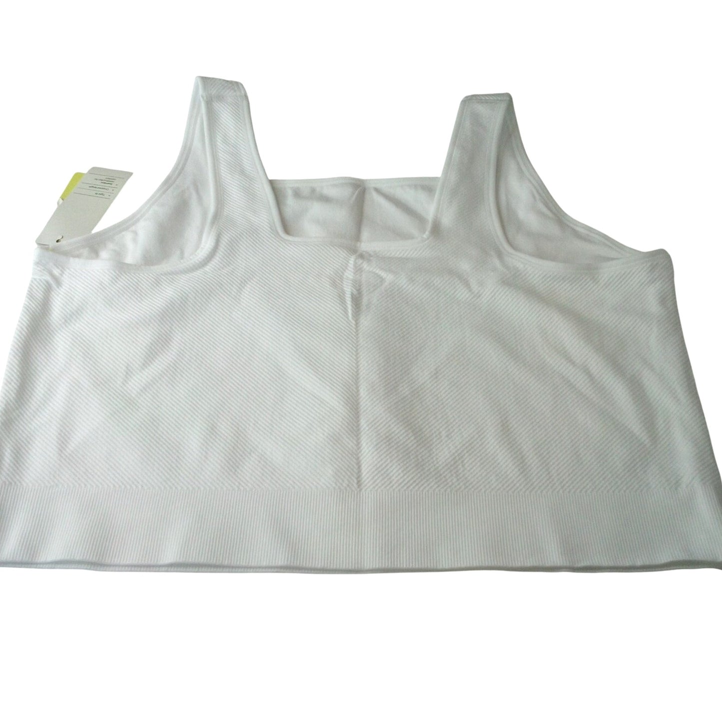 Women’s Seamless Cropped Tank Top – All in Motion White 3X