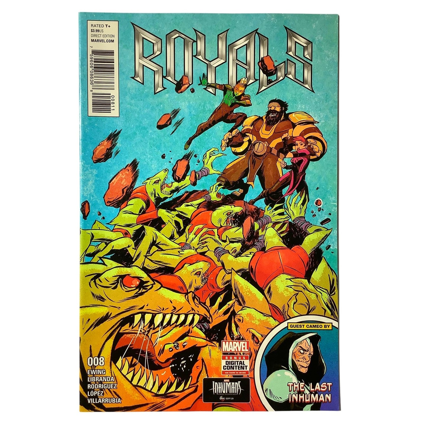 Marvel's Royals #8, War!, Nov 2017, NM/M 9.8
