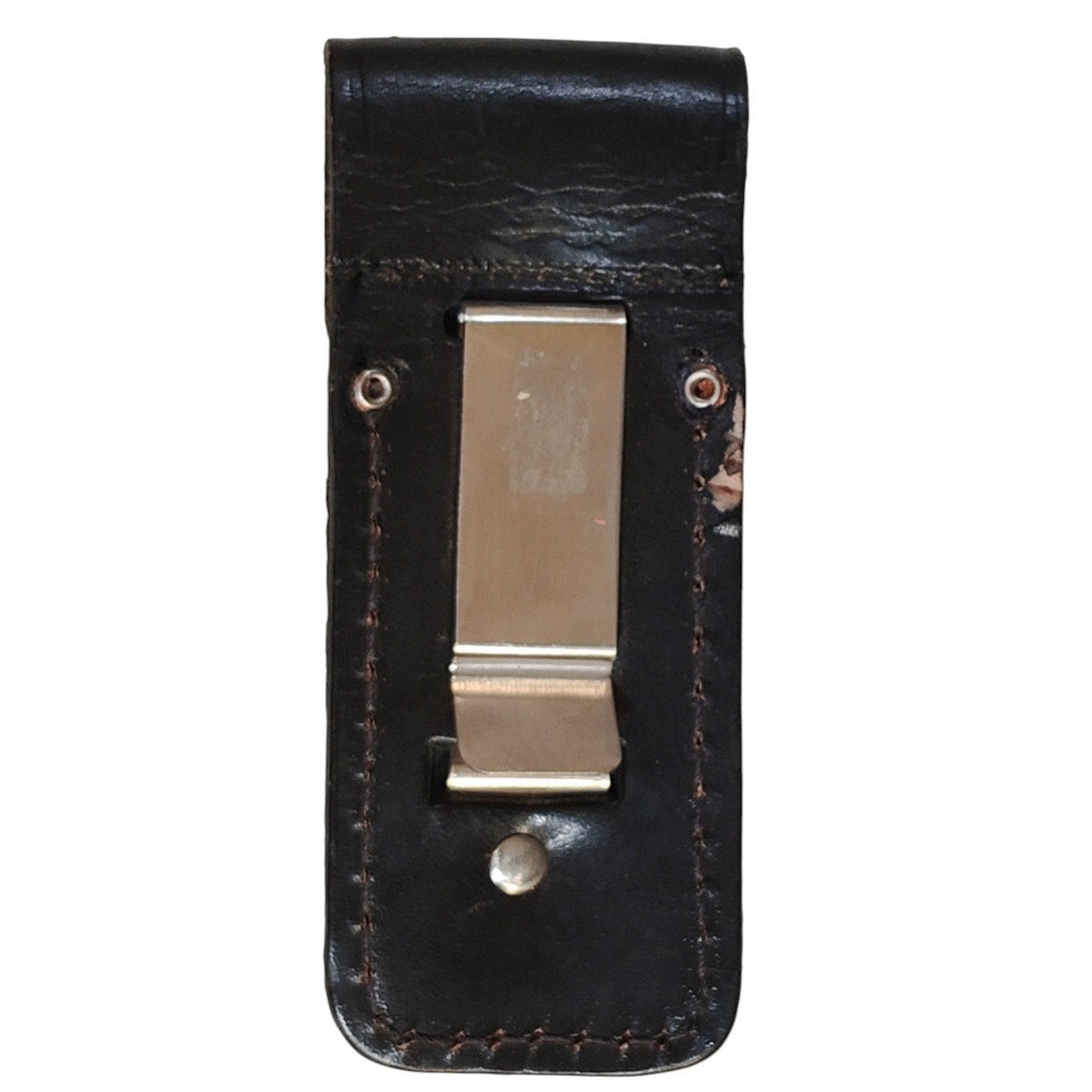 Vintage Fury Leather Knife Sheath – 4″ Blade Fit, 5-1/2″ Overall Height