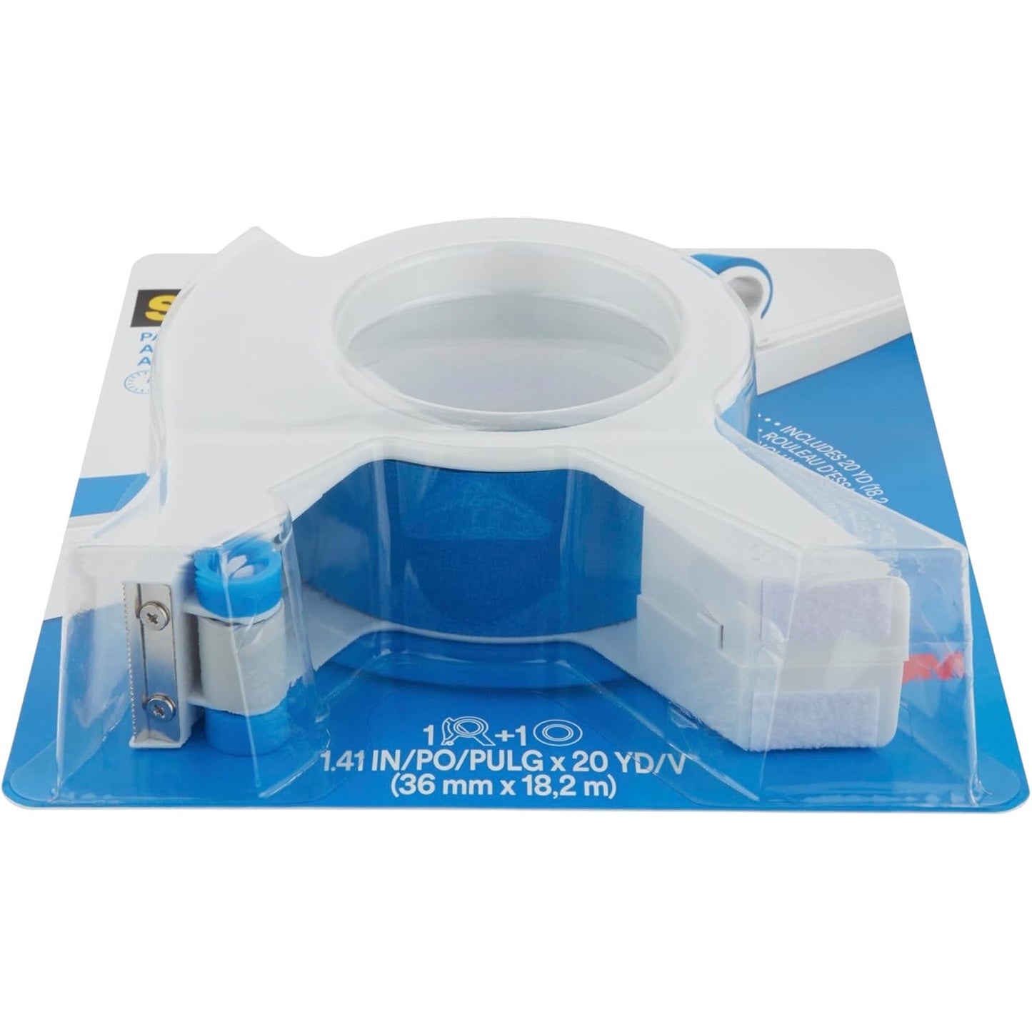 ScotchBlue Painter’s Tape Applicator – TA3-SB-ESF – Includes 1.41" x 20 yd Roll – PEFC Certified