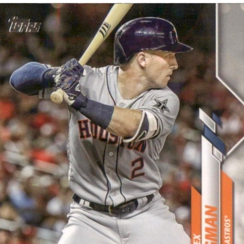 2020 Topps Update #U-64 Alex Bregman Houston Astros 3rd Base - VG/EX