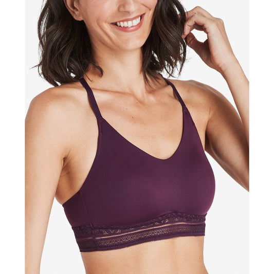 Bali Comfort Revolution Lace Wireless Bralette DF6594 – Blackberry Jam – Small