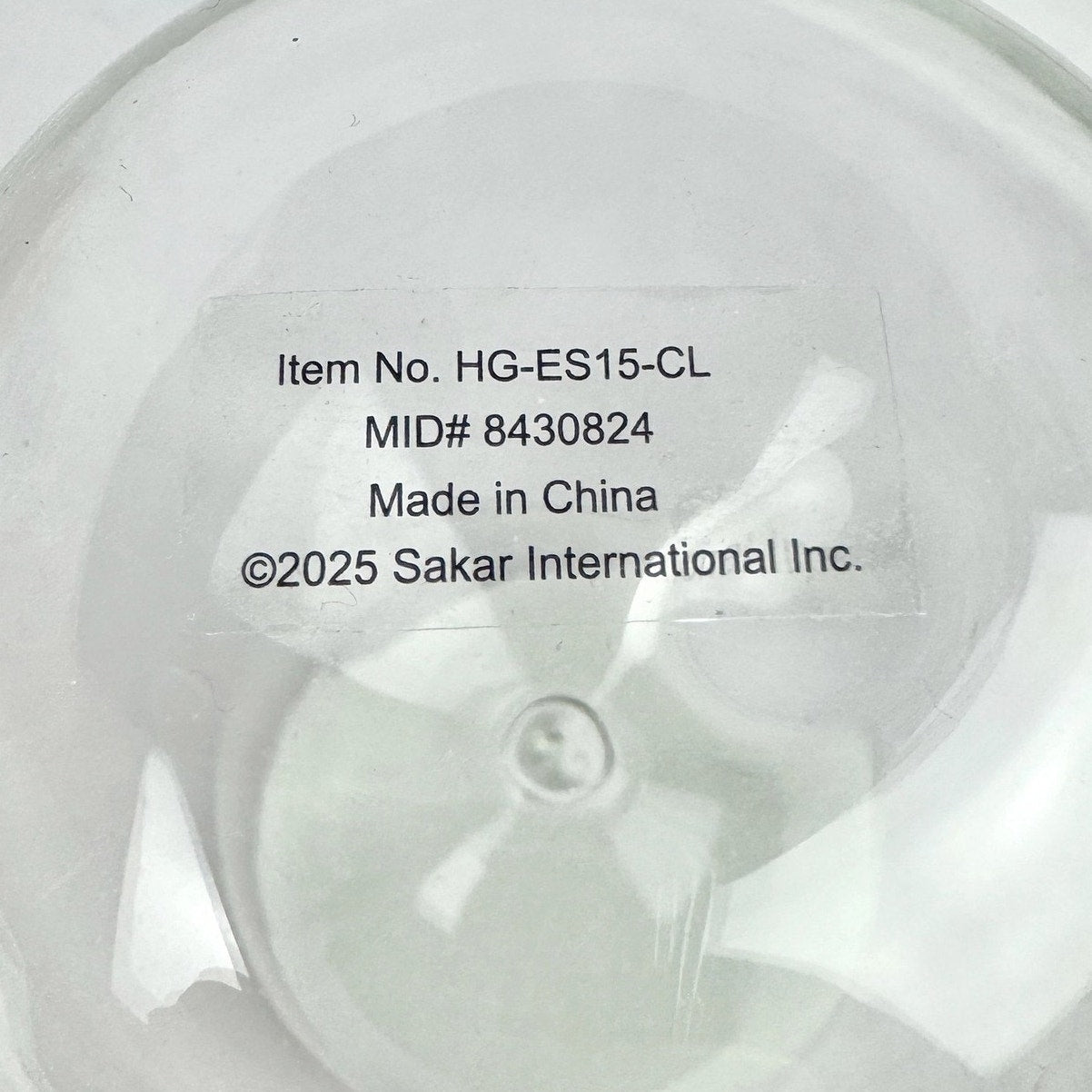 Glass Hourglass Accent Decor – Clear – 6"H x 3"D, Sakar International Inc.